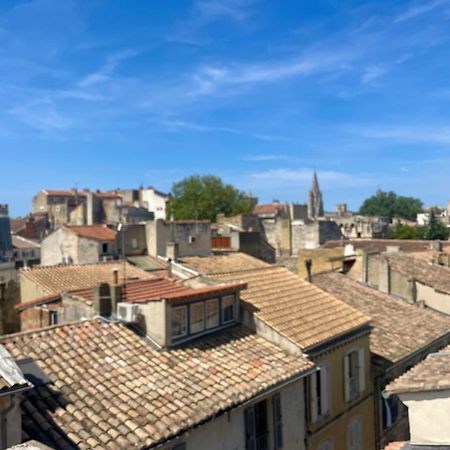 Le Toit D'Avignon - Intra-Muros - Terrasse Vue Palais Des Papes - Ideal Festival - Climatisation - Wifi Dış mekan fotoğraf